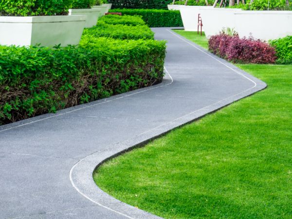 Walkway Curb Installation in Escondido