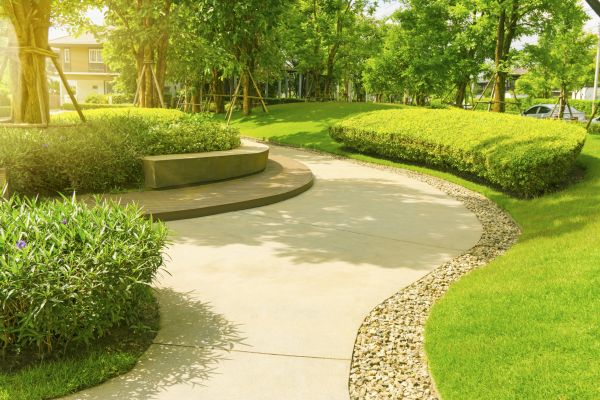 Cement Walkway Installation in Escondido