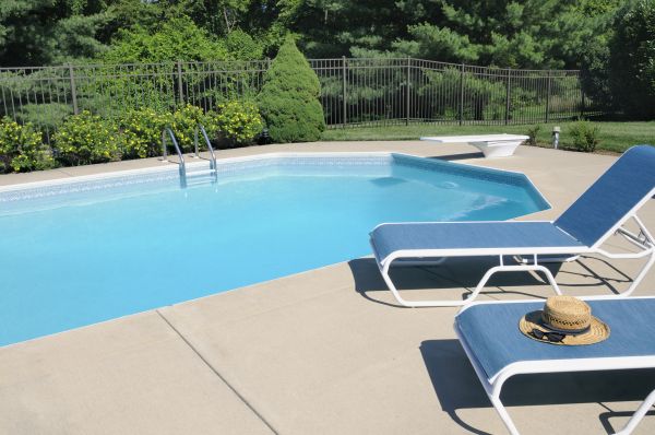 Poolside Concrete Installation in Escondido