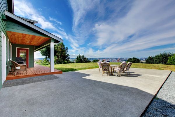 Backyard Concrete Paving in Escondido