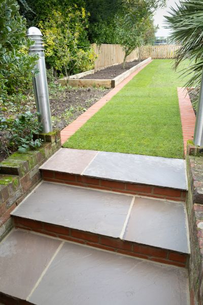 Backyard Steps Installation in Escondido