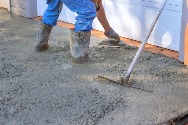 Driveway Slab Construction in Escondido