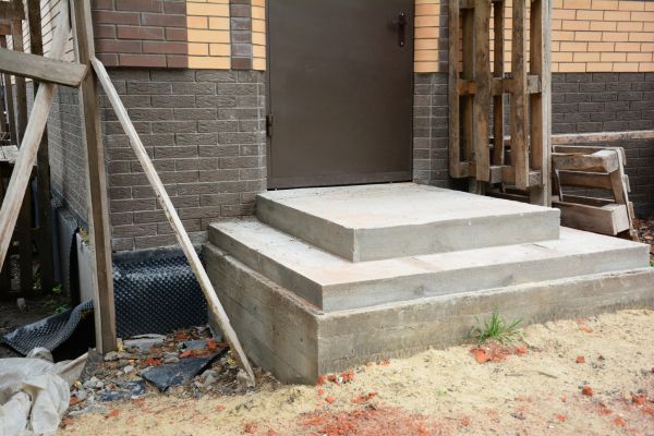 Cement Steps Construction in Escondido