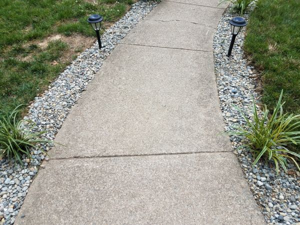 Cement Path Construction in Escondido